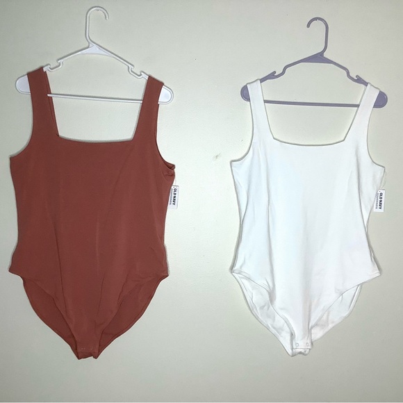 < NWT Old Navy Square Neck Bodysuit Bundle > - Picture 1 of 6